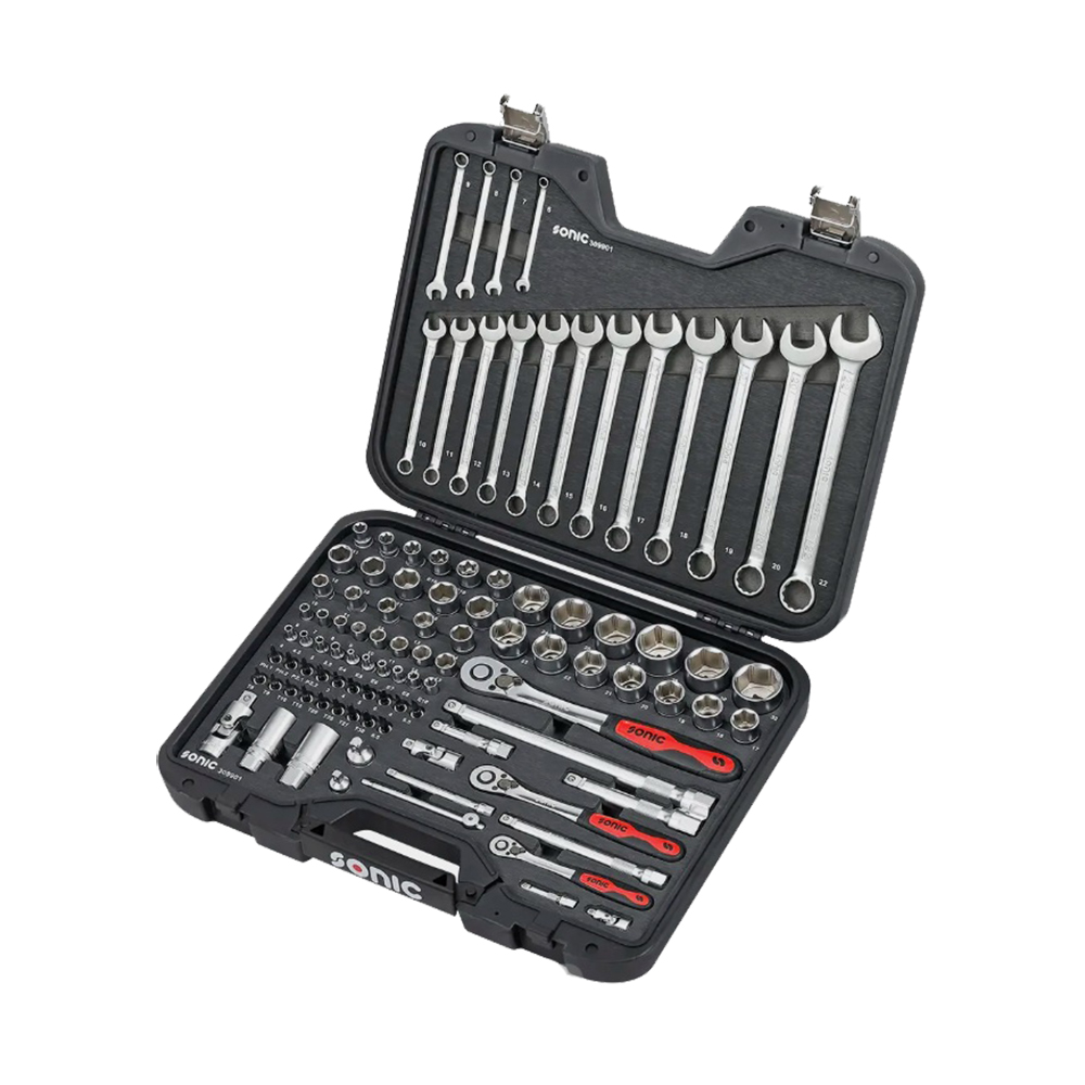 SONIC set nasadnih ključeva 1/4"+3/8"+1/2" 99 dj. 309901-SEQ