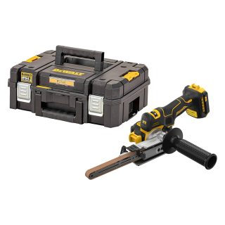 DEWALT aku tračna brusilica DCM200NT-XJ 18V bez baterije kovčeg