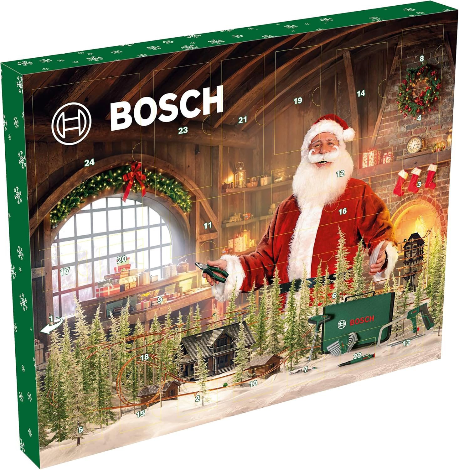 BOSCH set ručnog alata u torbi adventski kalendar 41-dijelni - Slika 2