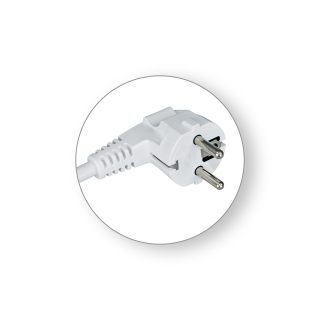 COMMEL priključni kabel 2m 16A bijeli 0614X