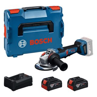 BOSCH aku kutna brusilica GWS 18V-11 PS 2xAku 18V 5,0Ah L-Boxx