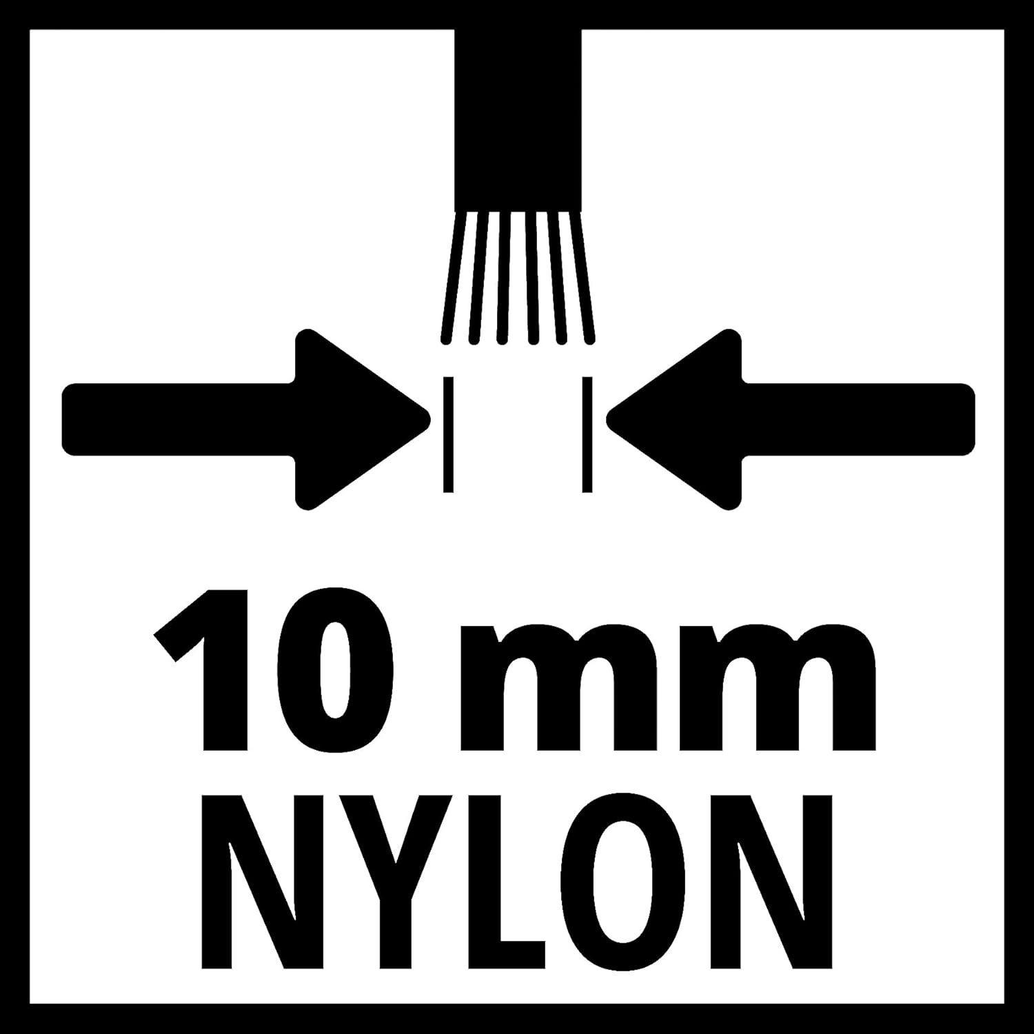 EINHELL najlonska četka za čišćenje fuga za GE-CC 18/110 Li E - Slika 2