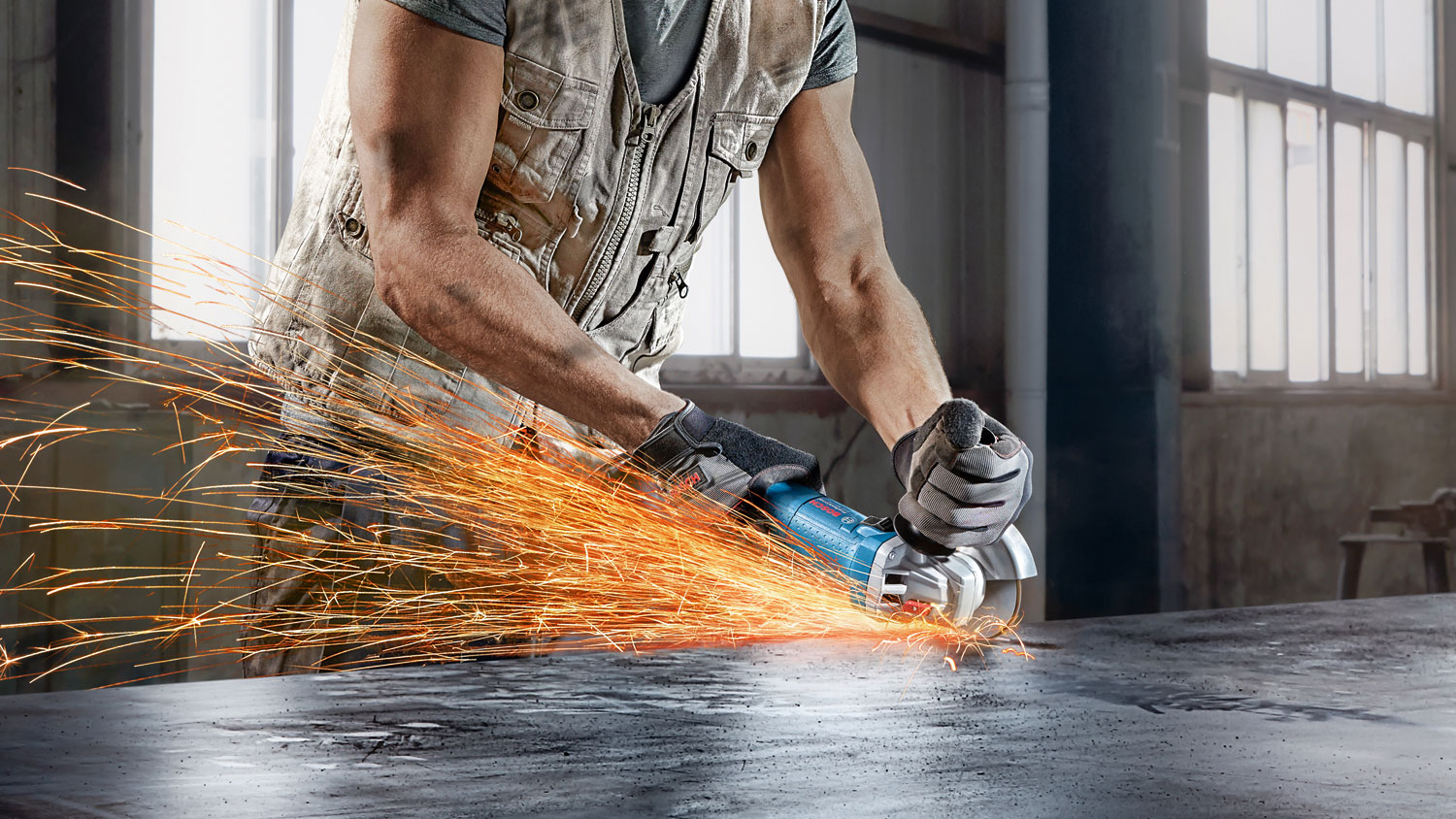 BOSCH bušaći čekić GBH 5-40 DCE + kutna brusilica GWS 880 JIT KIT - Slika 2