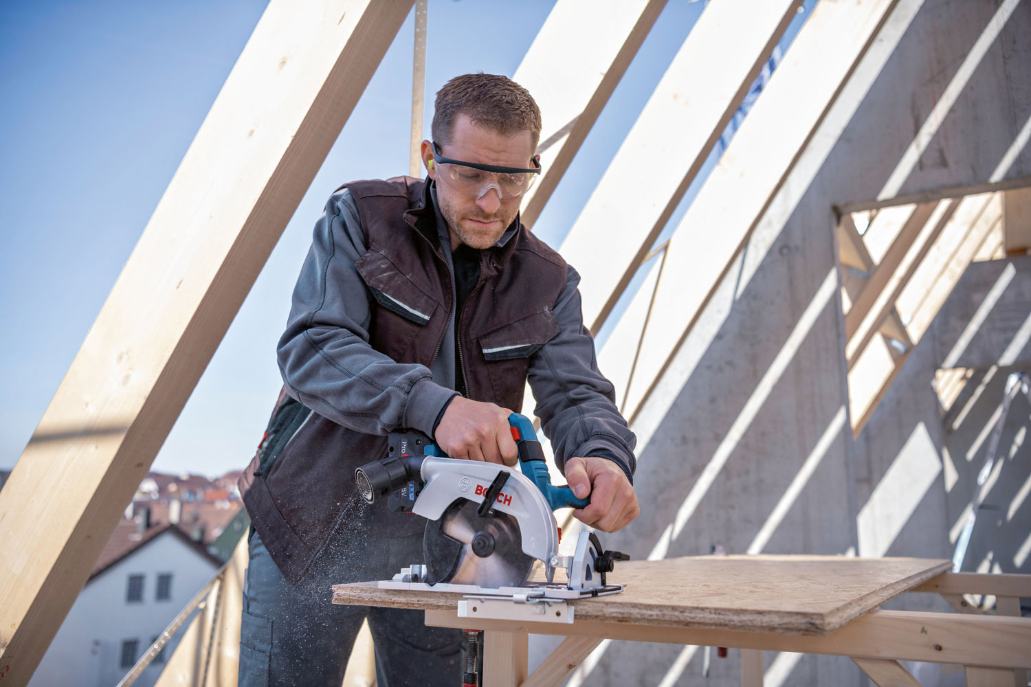 BOSCH aku set - GSR 18V-65 + GDX 18V-285 + GKS 18V-57-2 + GOP 18V-34 + GST 18V-125 S 2xAku 5,0Ah torba - Slika 3