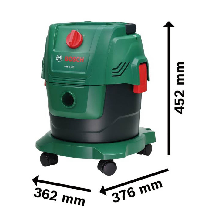 BOSCH usisavač mokro/suho PAS 15-200 - Slika 3