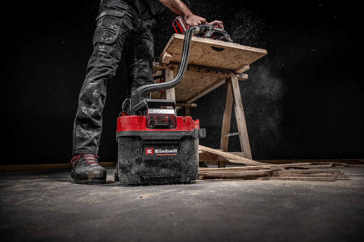 EINHELL aku usisavač suho/mokro TP-VC 18/10 Li BL L PXC 18V bez baterije - Slika 8