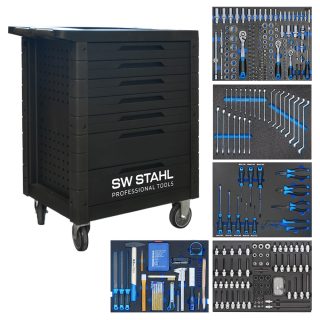 SW STAHL radionička kolica sa alatom TT401 7 ladica 347 dj. Z4005-SWT