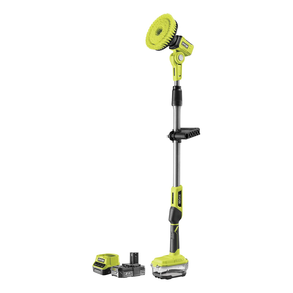 RYOBI aku teleskopska četka za čišćenje R18TPS-120G 18V 2,0Ah + GRATIS aku set 18V 2,5Ah