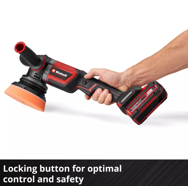 EINHELL PROFESSIONAL aku polirka CP-EP 18/125 Li BL PXC 18V bez baterije - Slika 3