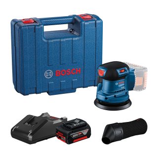 BOSCH aku ekscentarska brusilica GEX 185-LI 18V bez baterije L-Boxx