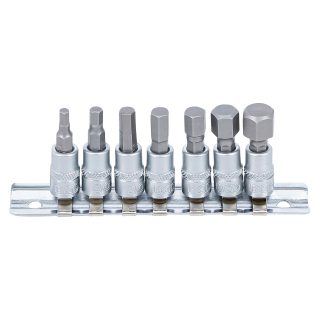 BGS set nasadnih bitova imbus 1/4" 4-12 mm 7 dj. 2161