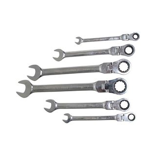 BGS set viličasto-okastih ključeva s račnom 8-19 mm 6 dj. 30004