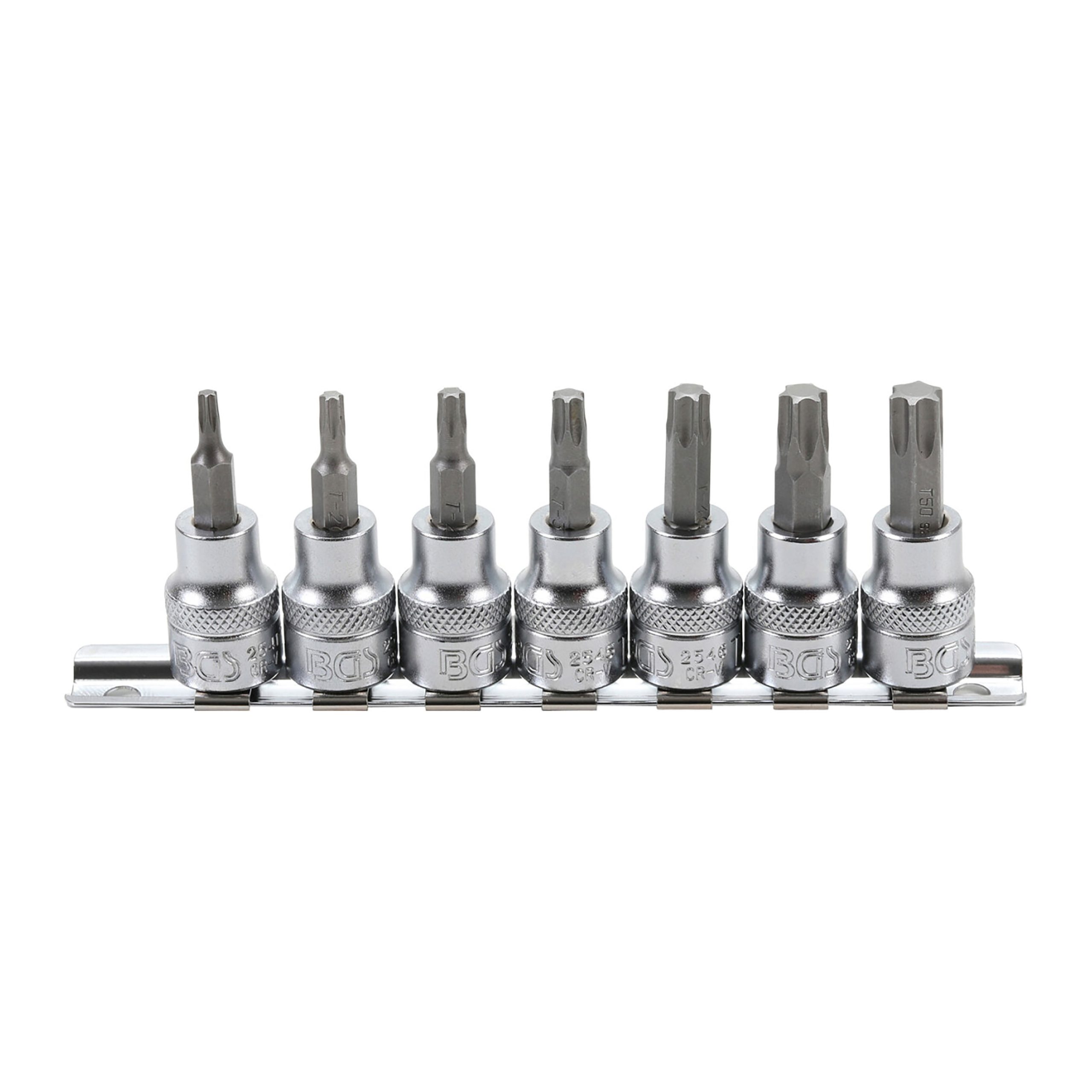 BGS set nasadnih ključeva torx T15-T50 3/8" 7 dj. pro+ 5108