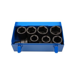 BGS set nasadnih ključeva udarnih 27-50 mm 1" 8 dj. pro+ 5245