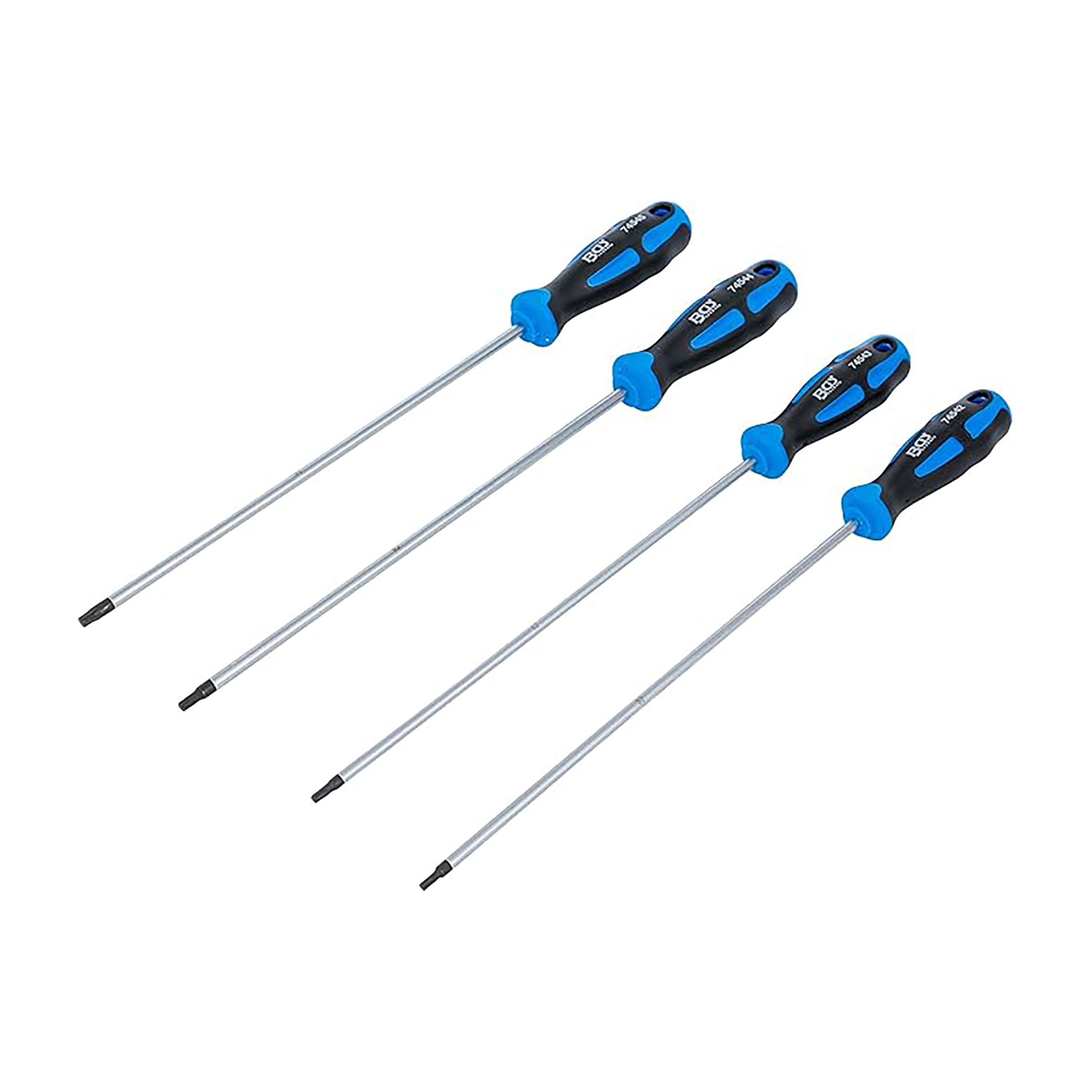 BGS set odvijača dugih torx T15-T30 4 dj. 74541