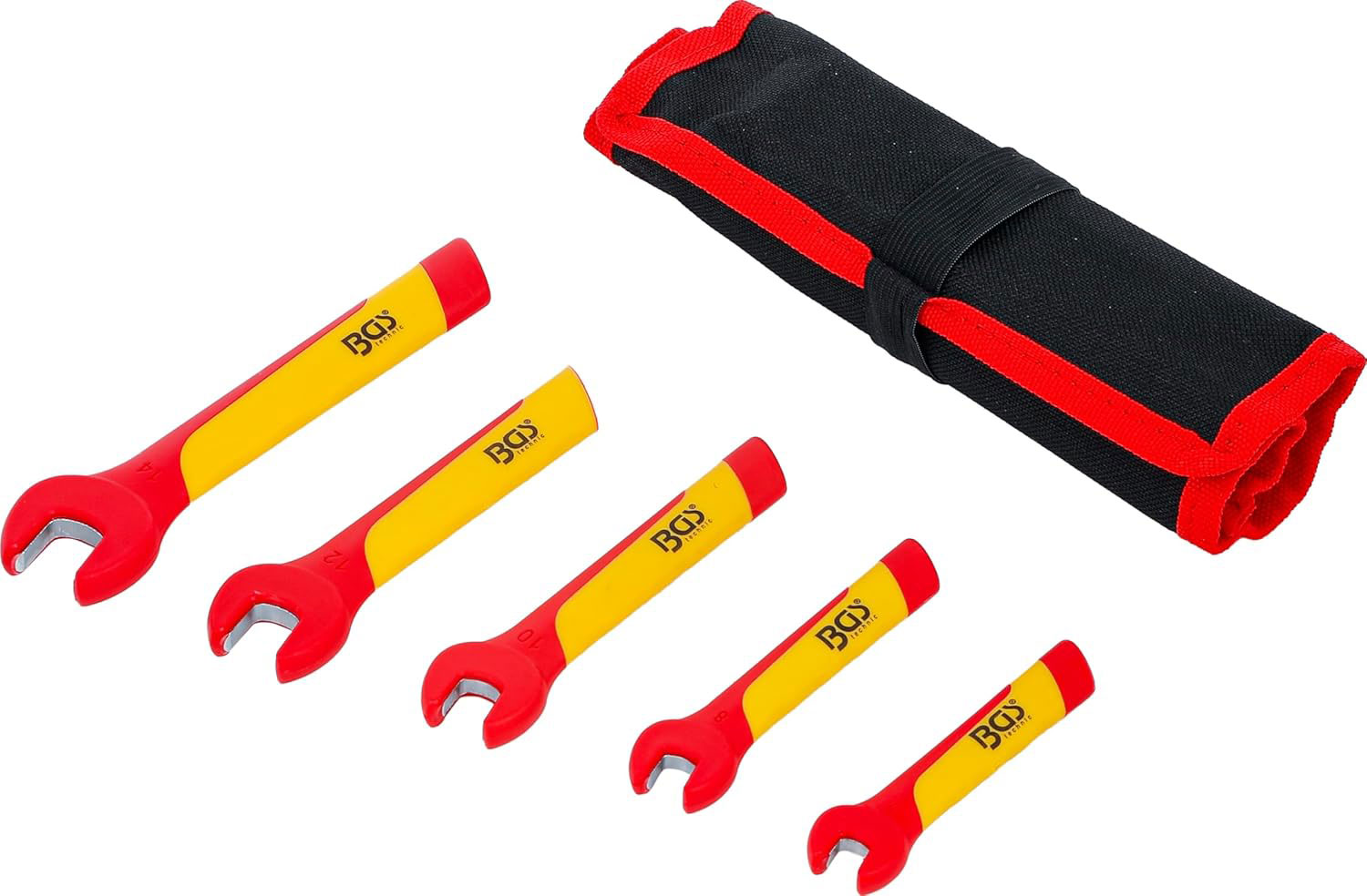 BGS set ključeva viličasti VDE 7-14 mm 5 dj. 7159 - Slika 2