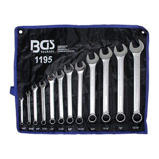 BGS set viličasto-okastih ključeva 1/4"-15/16" 12 dj. pro+ 1195