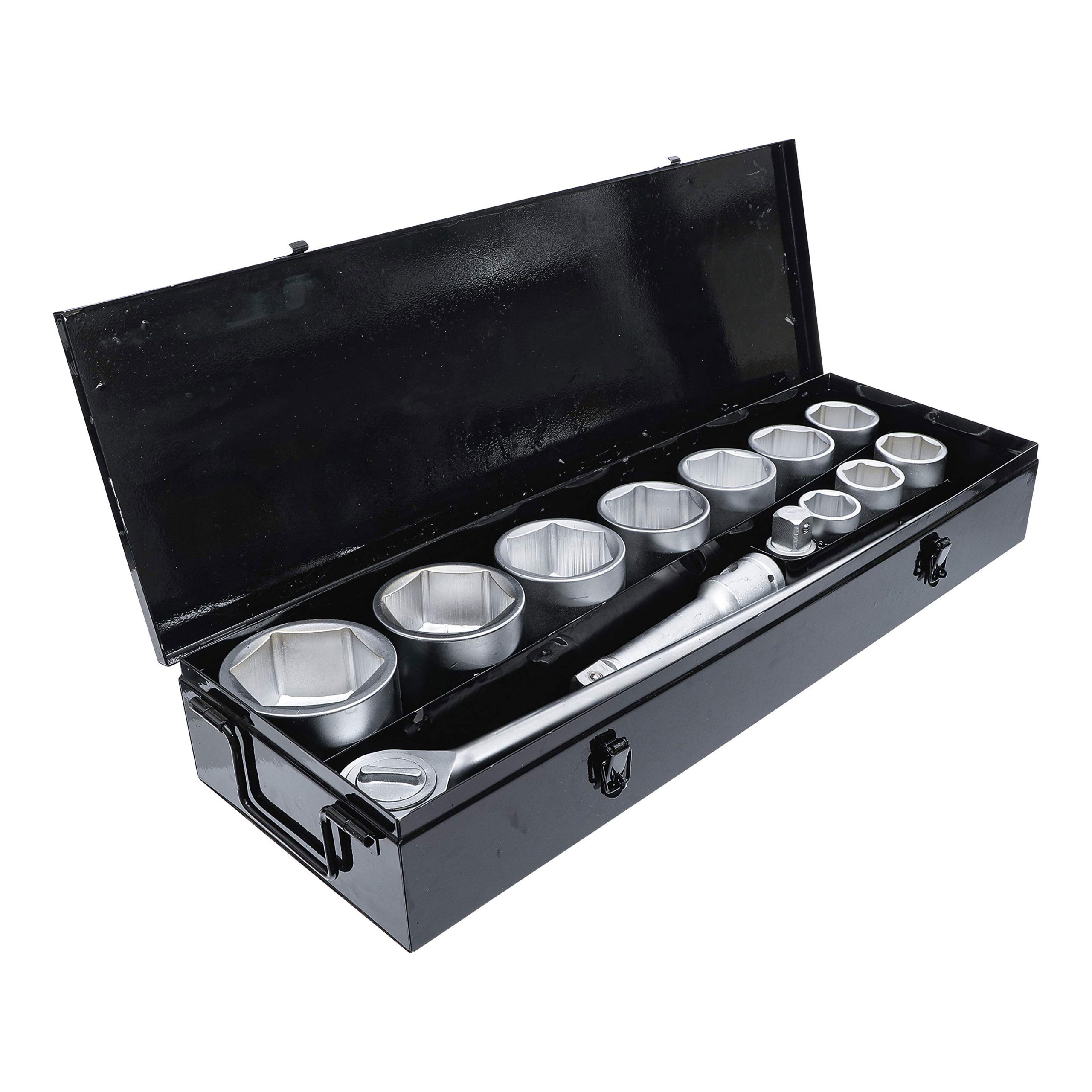 BGS set nasadnih ključeva s račnom 36-80 mm 1" 15 dj. 15111