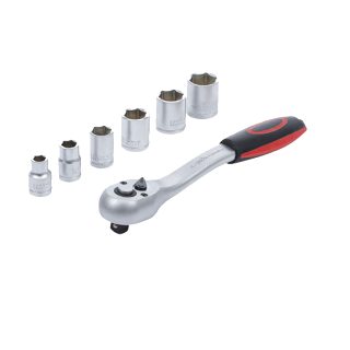 BGS set nasadnih ključeva s račnom 8-19 mm 3/8" 7 dj. 15112