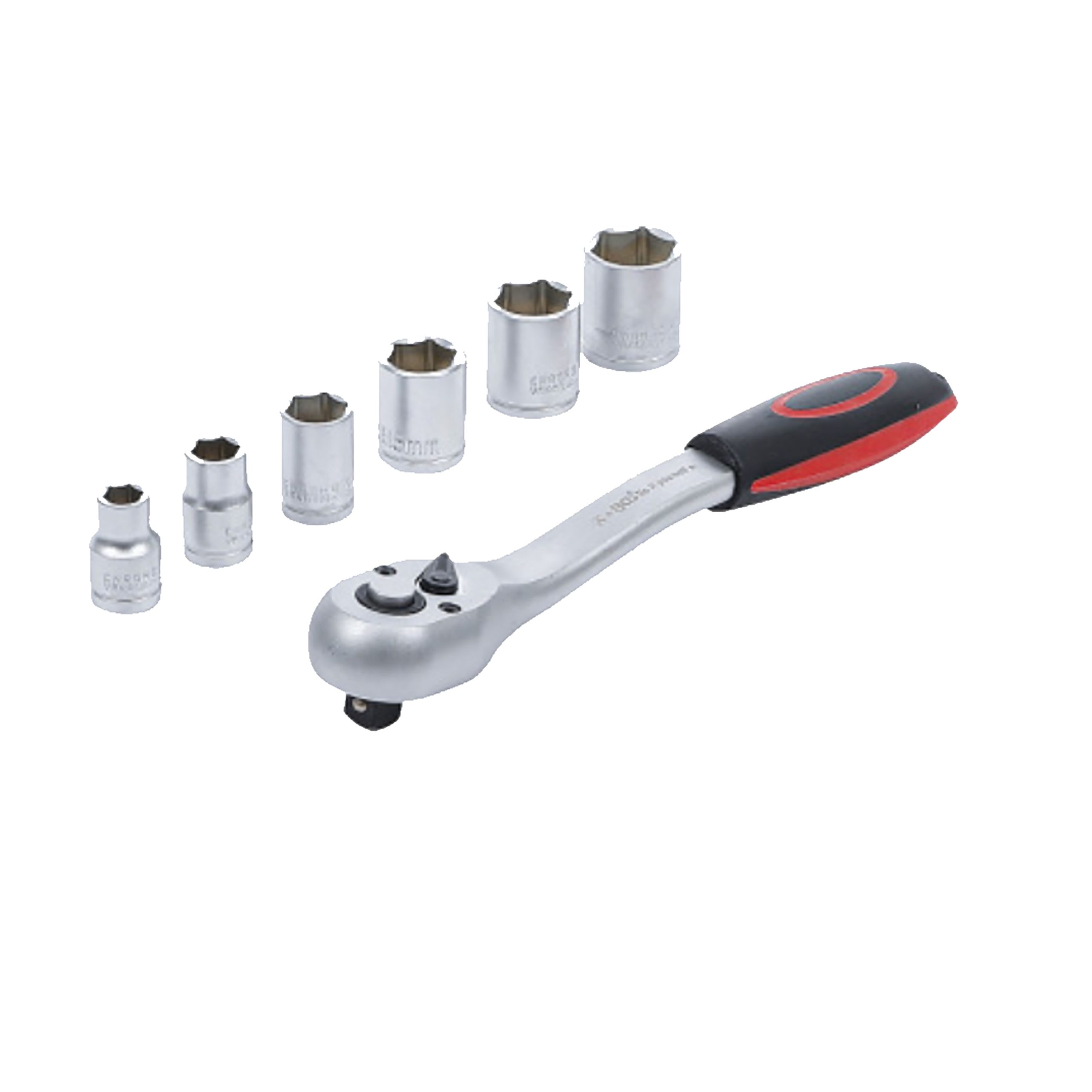 BGS set nasadnih ključeva s račnom 8-19 mm 3/8" 7 dj. 15112