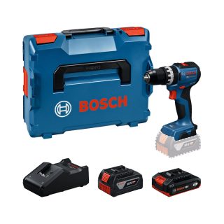 BOSCH aku udarna bušilica-izvijač GSB 18V-52 2xAku 18V 2,0/4,0Ah L-Boxx