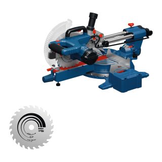 BOSCH potezna-preklopna pila GCM 305-216 S + list pile