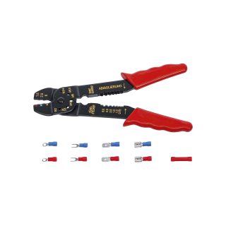 BGS set kliješta za krimpanje sa stopicama 200mm 1423