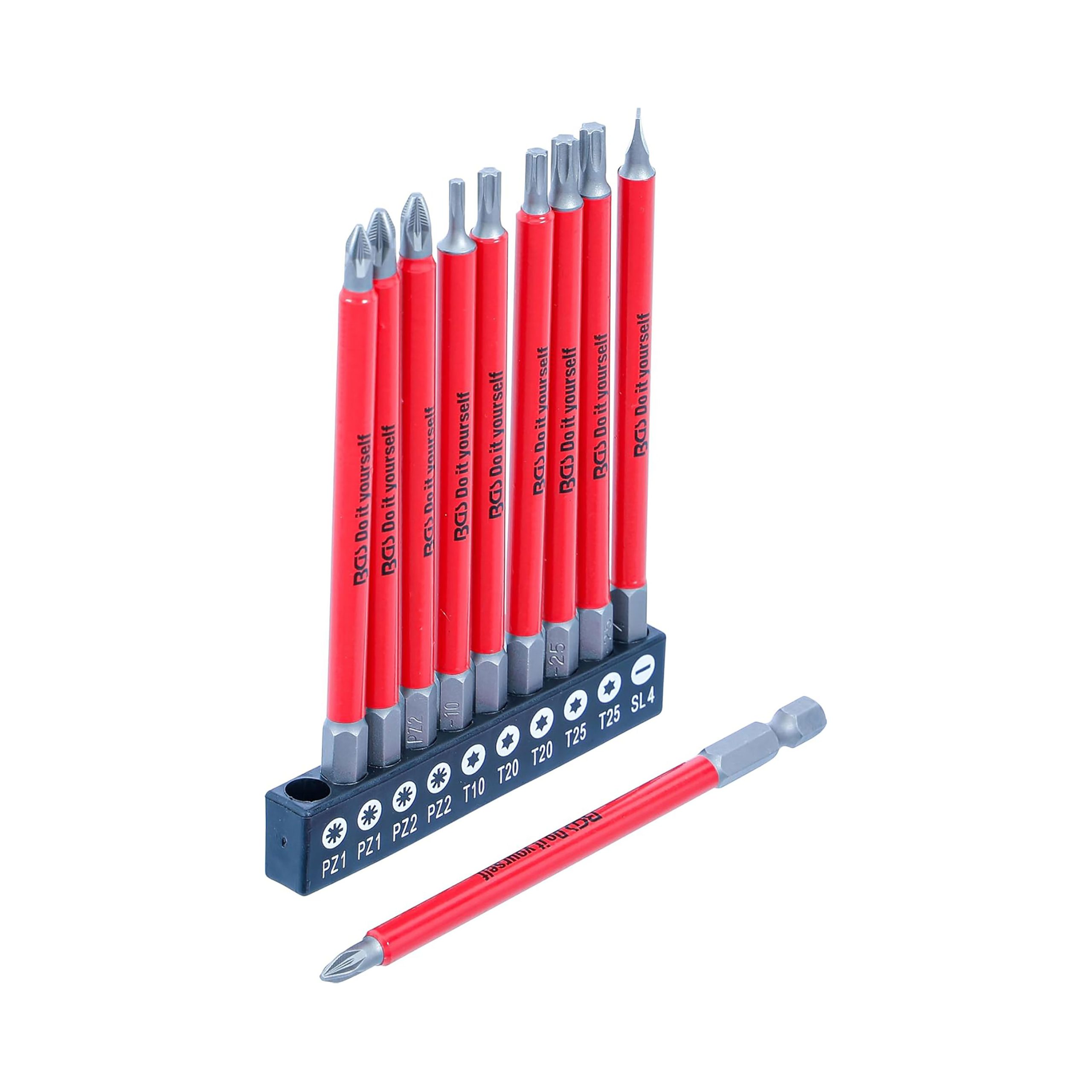 BGS set bitova neklizajući magnetni 110 mm 10 dj. 20812