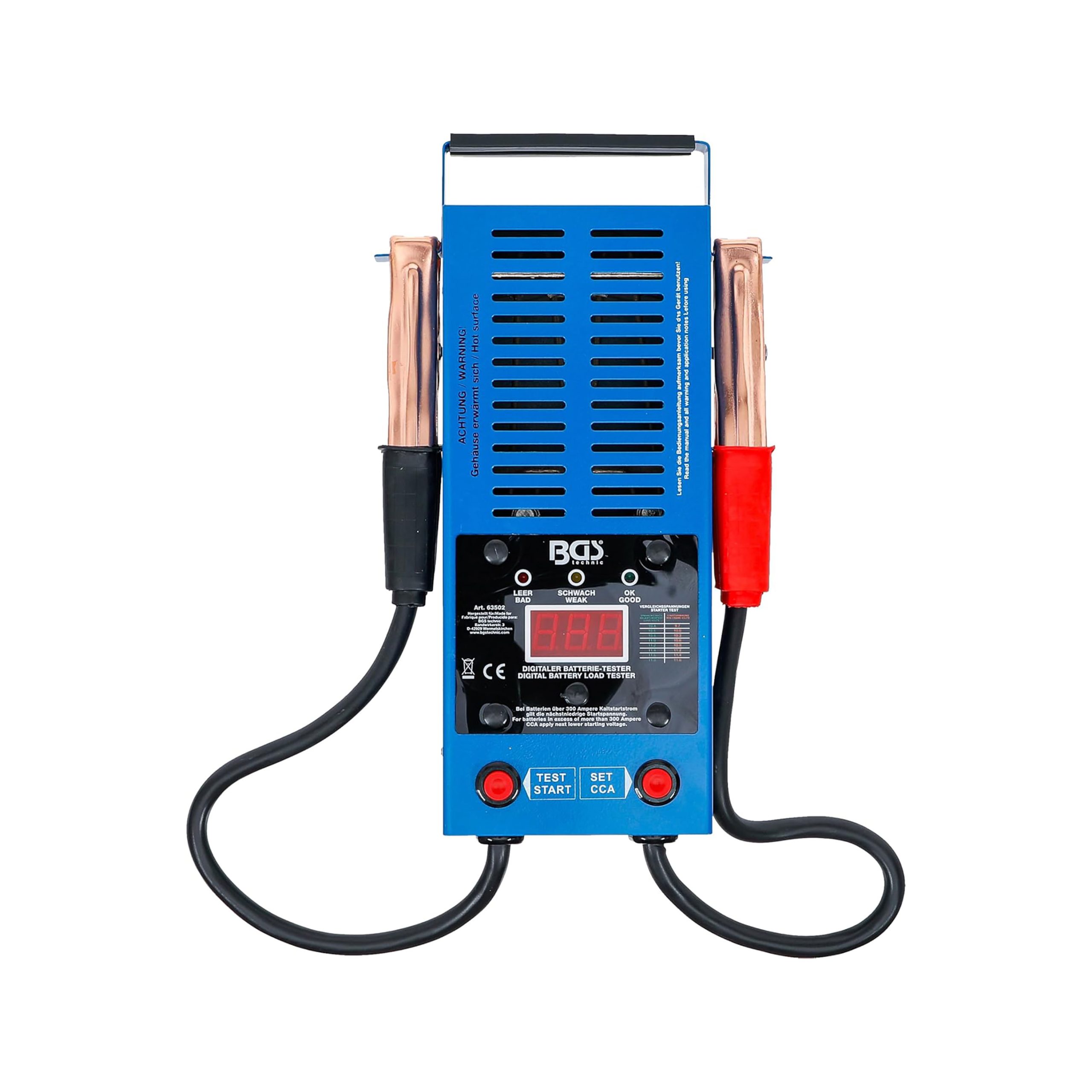 BGS digitalni ispitivač akumulatora 12V 200-1000A pro+ 63502