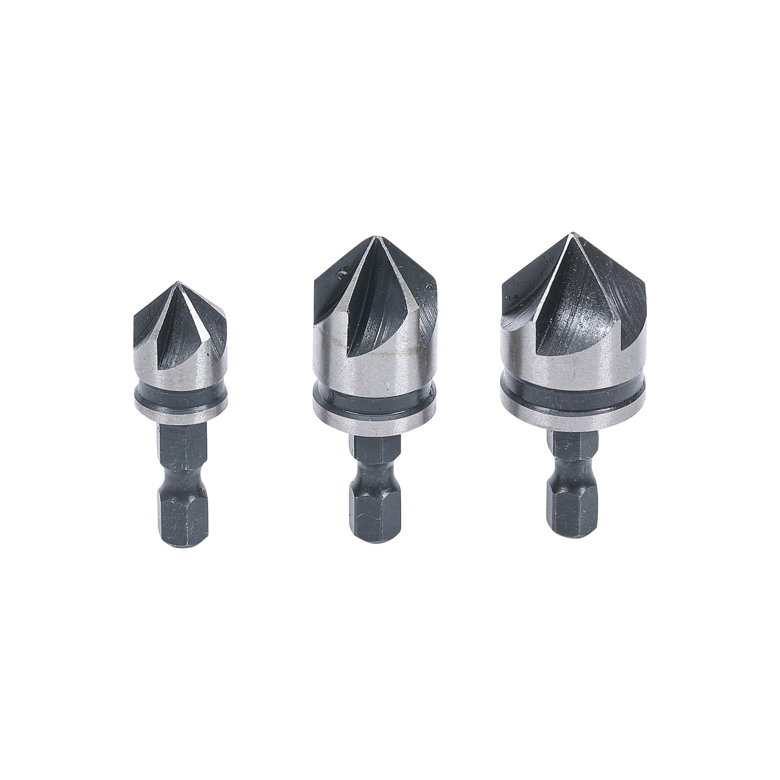 BGS set bitova za upuštanje HSS 12-19 mm 3dj. 70052
