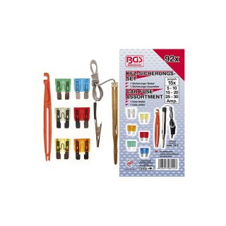 BGS set auto osigurača + ispitivač 92 dj. pro+ 8124