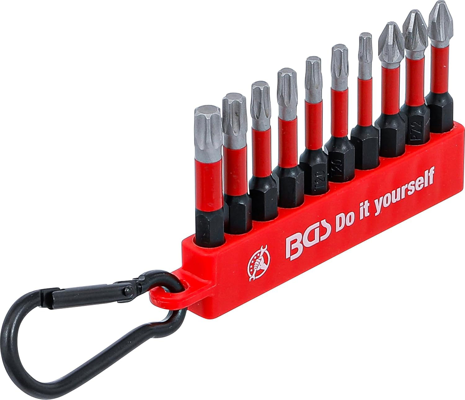 BGS set bitova Torx 1/4" 50 mm 10 dj. 20818 - Slika 2
