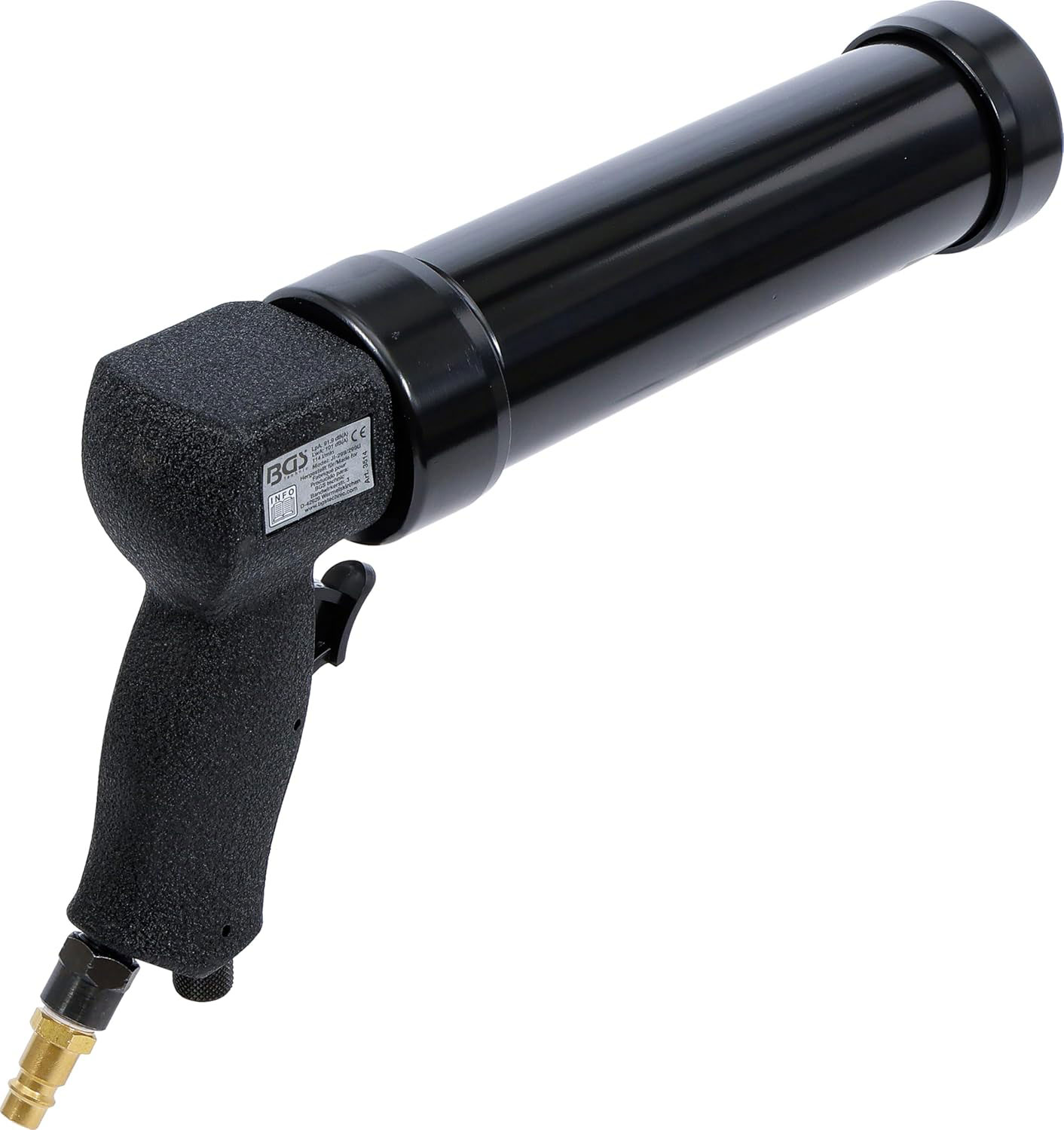 BGS pneumatski pištolj za silikon 310ml pro+ 3514 - Slika 2