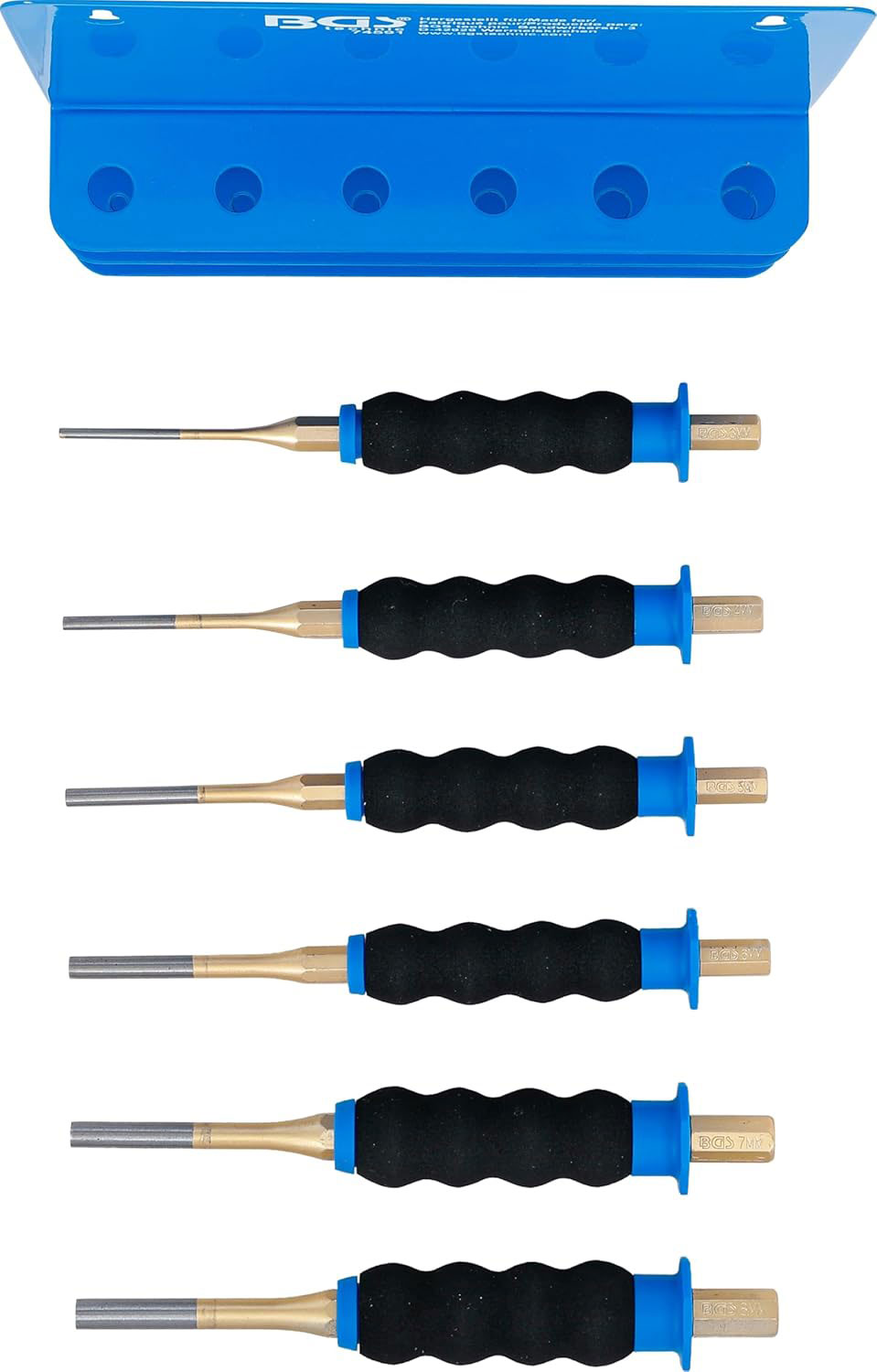 BGS set izbijača sa štitnikom za ruke 3-8 mm 6 dj. 74591 - Slika 4
