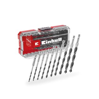 EINHELL set svrdla za drvo, S-Box, 10 kom