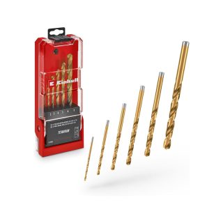 EINHELL set svrdla za metal, 6/1, HSS-TIN