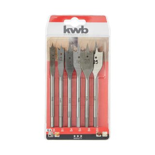 KWB set plosnatih svrdla za drvo, 6 kom