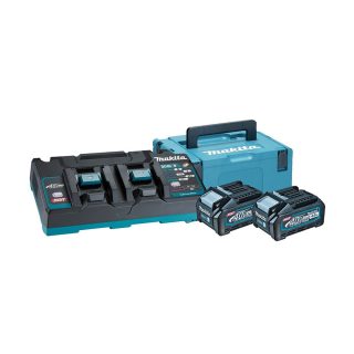 MAKITA aku set XGT 2xAku 40V 4,0Ah 1xDC40RB Makpac 191U00-8