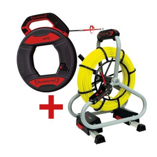 RUNPOTEC profesionalni set za provlačenje kabela RP5 + GF4.5, 30 m