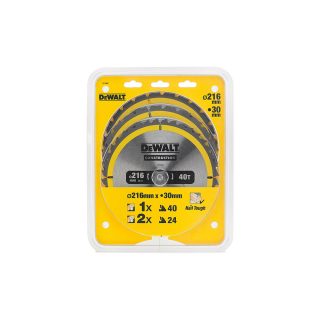 DEWALT list kružne pile 216x30 mm, 3 kom DCN8901040