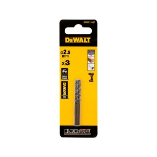 DEWALT svrdlo HSS-G, 2,5 mm, 3 kom DT20513-QZ