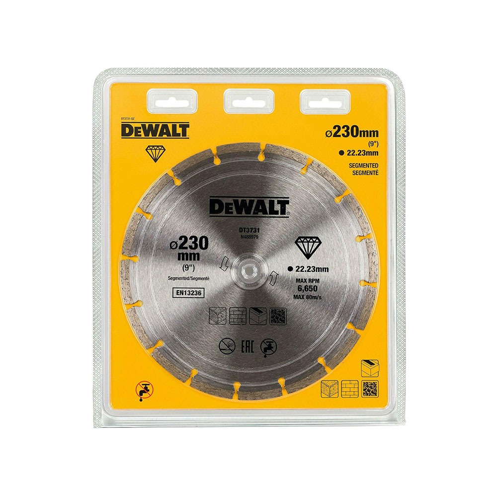DEWALT dijamantna rezna ploča za beton 230x2,4 mm DT3731-QZ