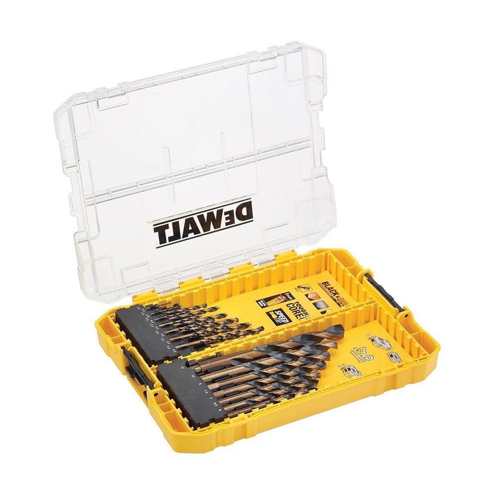 DEWALT set svrdala za beton 1-12 mm, HSS-G BG, 21-dijelni DT70755-QZ