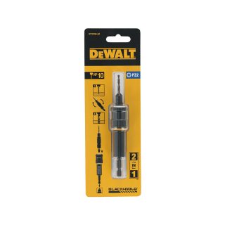DEWALT adapter (vel. 10) HEX 1/4" PZ2 s pilot svrdlom 3,17 DT70788-QZ