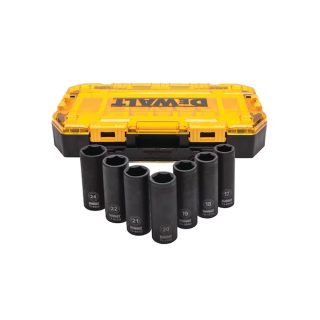 DEWALT set udarnih nasadnih ključeva 1/2' 17-24 mm 7 dj. DWMT74737-0