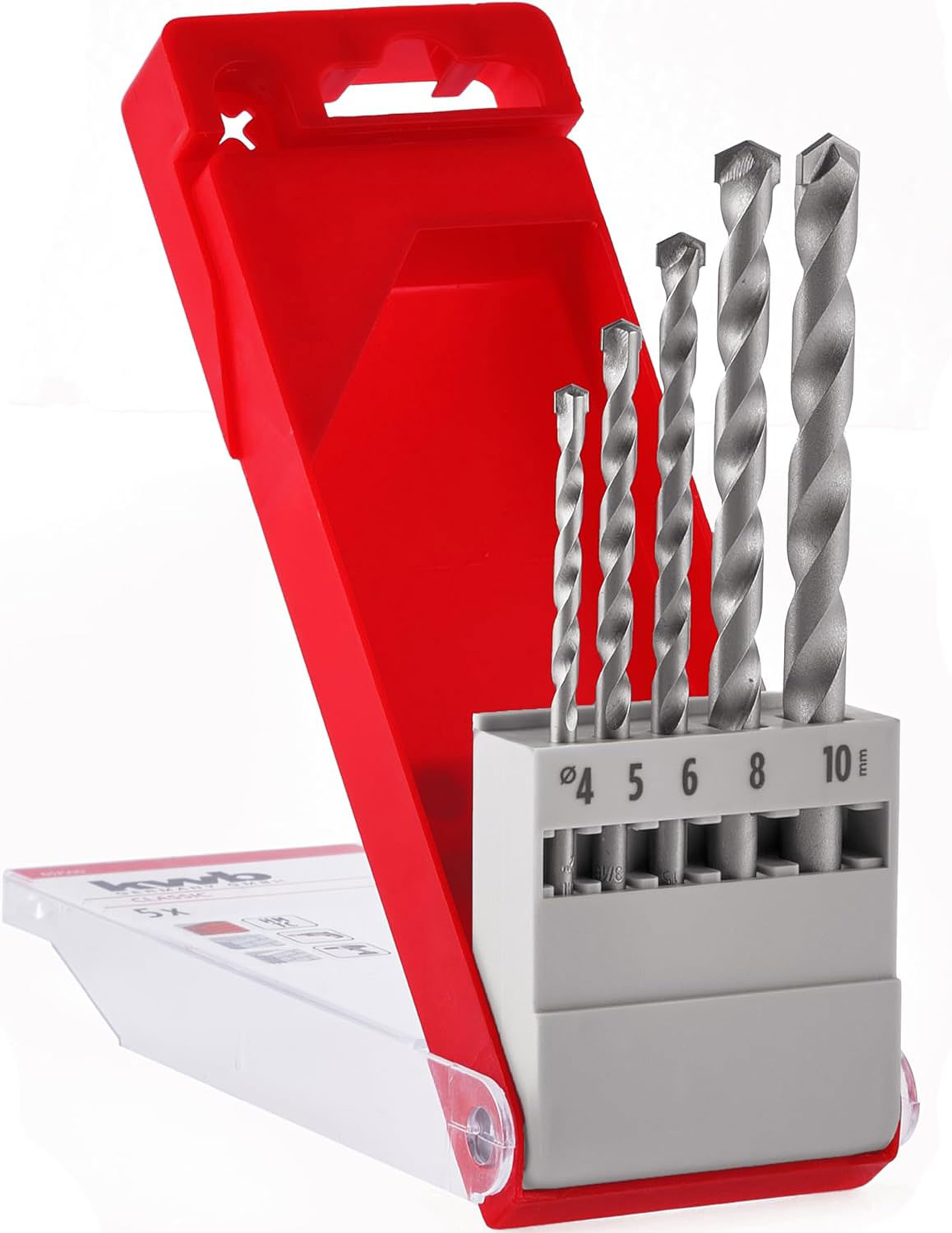KWB set svrdla za kamen i beton 4-10 mm, TCT, ISO 5468, 5 kom - Slika 2