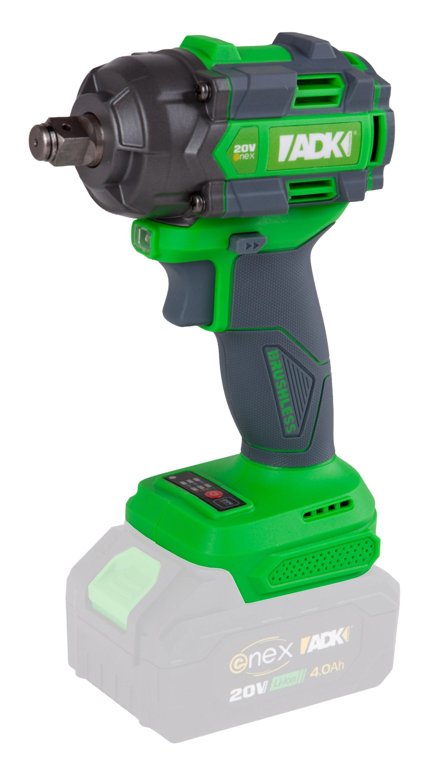 ADK aku udarni odvijač SF4L103/SF4L104 Enex 20V bez baterije kovčeg + pribor - Slika 2