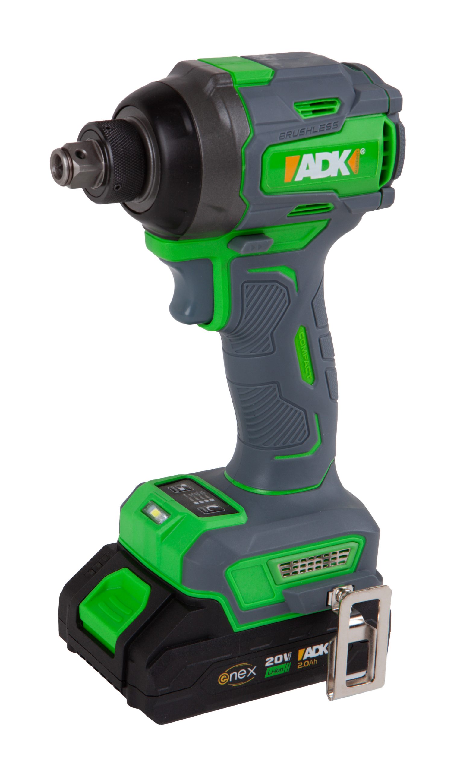 ADK aku udarni odvijač SF4F110 set Enex 20V 2,0Ah kovčeg + pribor - Slika 2