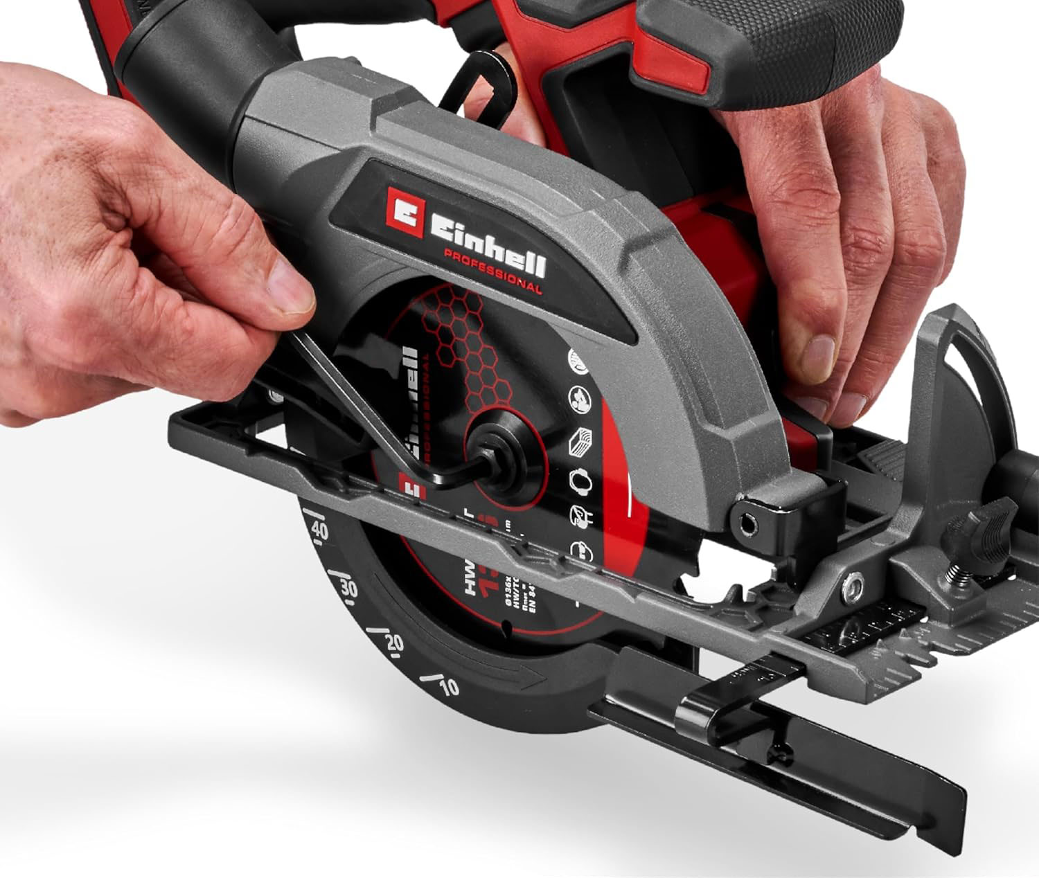 EINHELL PROFESSIONAL aku ručna kružna pila TP-CS 18/136-C Li BL PXC 18V bez baterije - Slika 3