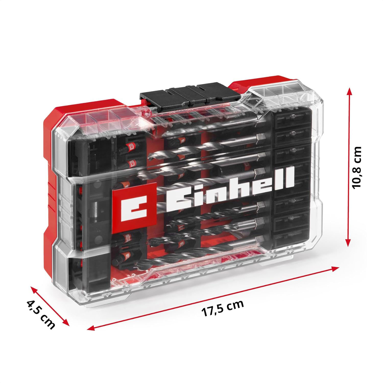 EINHELL set bitova i svrdla za metal i drvo, S-Box, 39 kom - Slika 3